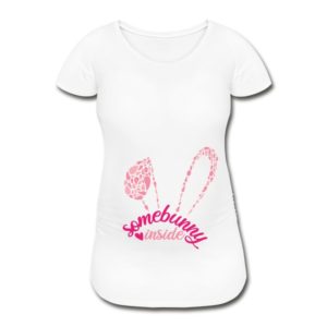 Schwangerschafts T-Shirt „Somebunny inside“