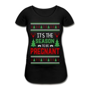 Schwangerschafts T-Shirt Weihnachten