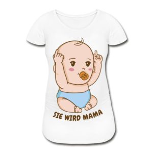 Schwangerschafts T-Shirt „Sie wird Mama“