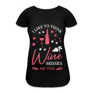 Schwangerschafts T-Shirt „Weinliebhaberin“